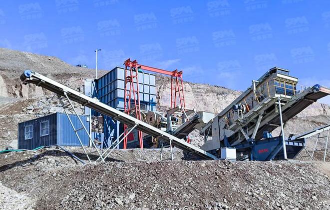 Mobile Silica Sand Processing Plant