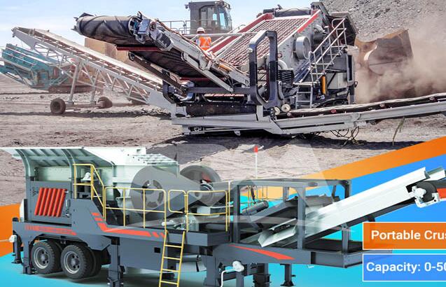 Mobile Crusher for Construction Waste Recycling Plant